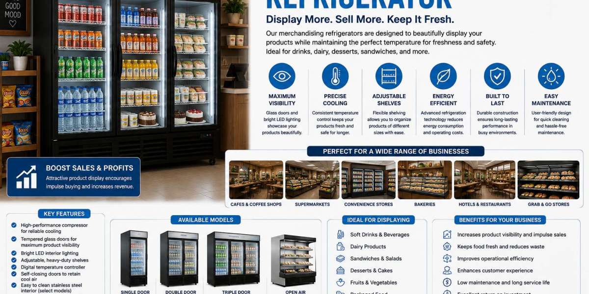 Merchandising Refrigerator: The Complete Guide to Commercial Product Display and Refrigeration